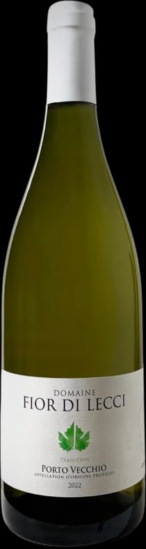 Bouteille de la cuvée Tradition blanc, Domaine Fior di Lecci