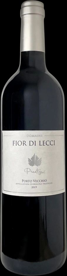 Bouteille de la cuvée Prestige rouge, Domaine Fior di Lecci